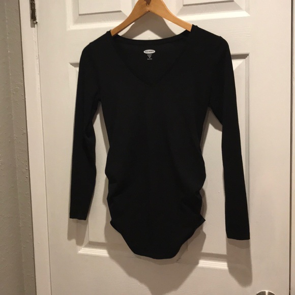 Old Navy Tops - Maternity black, long-sleeve tee. Old Navy.